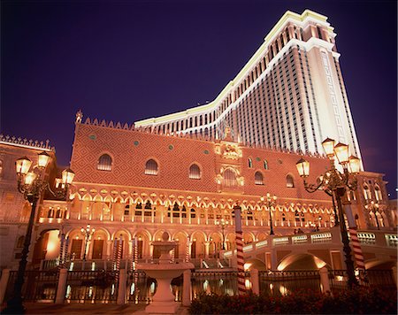 Venetian hotel and casino, Las Vegas, Nevada, United States of America, North America Stock Photo - Rights-Managed, Code: 841-02918483