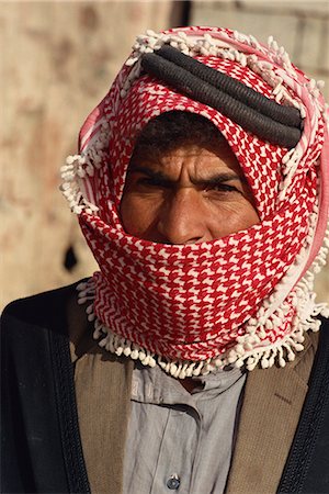 Portrait of Bedouin man, Syria, Middle East Stock Photo - Rights-Managed, Code: 841-02918597