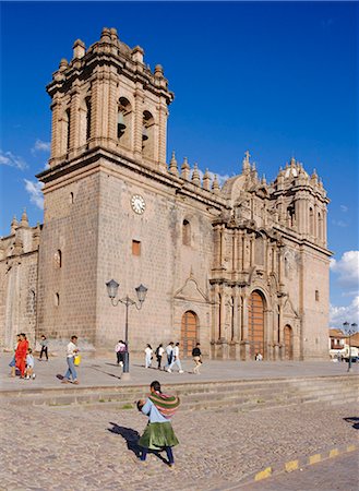 simsearch:841-02722258,k - The cathedral in Cuzco, Peru, South America Foto de stock - Con derechos protegidos, Código: 841-02919695