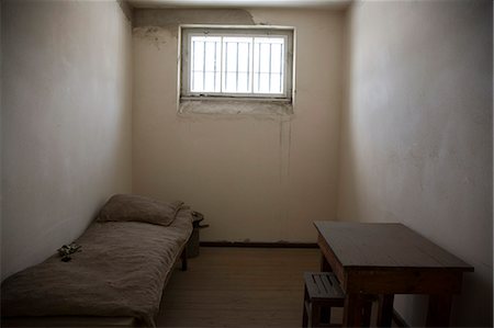 Prison cell, Gedenkstatte Sachsenhausen (concentration camp memorial), East Berlin, Germany, Europe Stock Photo - Rights-Managed, Code: 841-02919779