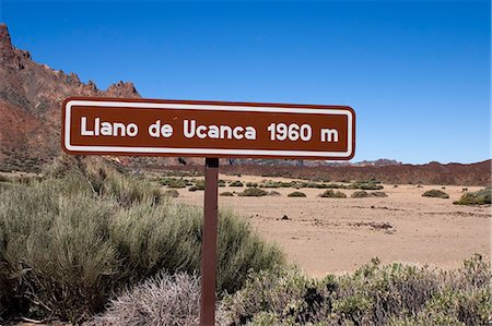 Llano de Ucanca, Parque Nacional de Las Canadas del Teide (Teide National Park), Tenerife, Canary Islands, Spain, Europe Stock Photo - Rights-Managed, Code: 841-02919818