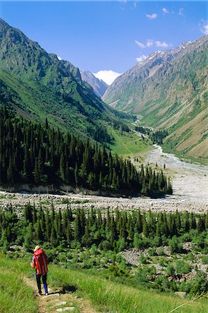 simsearch:841-02722947,k - Tien Shan Mountains, Ala Archa Canyon, Kyrgyzstan, Central Asia Foto de stock - Con derechos protegidos, Código: 841-02924129