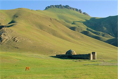 simsearch:841-02722947,k - Tash Rabat Caravanserai, south of Naryn, Kyrgyzstan, Central Asia Foto de stock - Con derechos protegidos, Código: 841-02924147