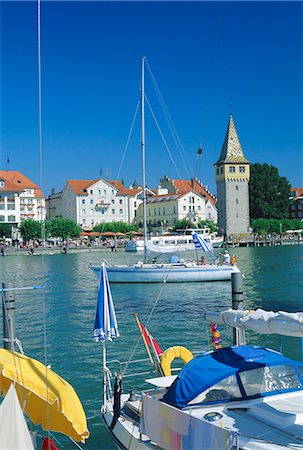 simsearch:841-02991898,k - View across harbour, Lake Constance, Lindau, Bavaria, Germany, Europe Stock Photo - Rights-Managed, Code: 841-02920574