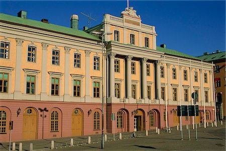 simsearch:841-02831984,k - Government building in Gustav Adolfs Square in the Norrmalm District of Stockholm, Sweden, Scandinavia, Europe Stock Photo - Rights-Managed, Code: 841-02923886