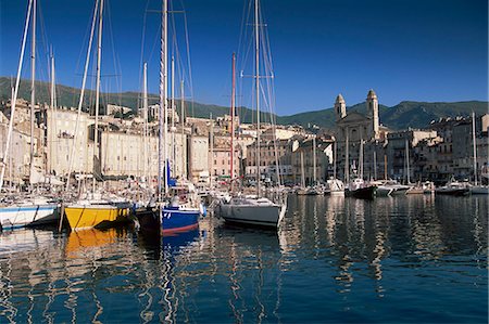 simsearch:841-06445552,k - The harbour, Bastia, Corsica, France, Mediterranean, Europe Stock Photo - Rights-Managed, Code: 841-02945176