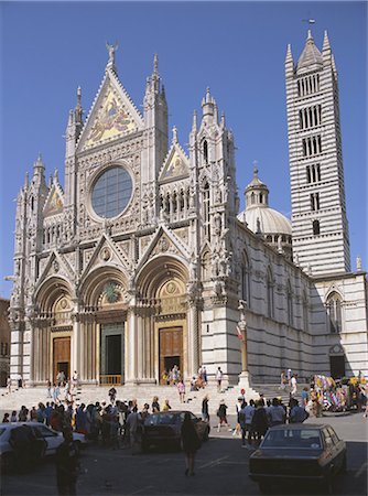 simsearch:841-03034600,k - Duomo (Cathedral), Siena, UNESCO World Heritage site, Tuscany, Italy, Europe Stock Photo - Rights-Managed, Code: 841-02945279