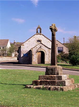 simsearch:841-02713290,k - village du XIVe siècle de croix en face de l'église de St. Hugh, travaillant, Derbyshire, Angleterre, Royaume-Uni, Europe Photographie de stock - Rights-Managed, Code: 841-02946160