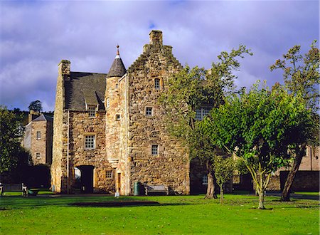 Mary Queen of Scots' House (now a Visitor Centre), Jedburgh, Scottish Borders, Scotland Stock Photo - Rights-Managed, Code: 841-02946177