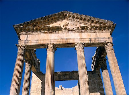 simsearch:841-02916509,k - The Capitol, Dougga (Thugga), UNESCO World Heritage Site, Tunisia, North Africa, Africa Stock Photo - Rights-Managed, Code: 841-02946588