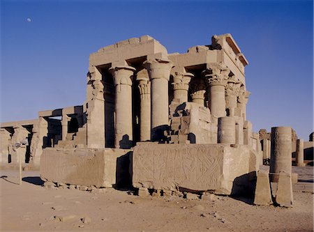 Temple of Sobek and Horus, Kom Ombo, Egypt, North Africa, Africa Stock Photo - Rights-Managed, Code: 841-02946594