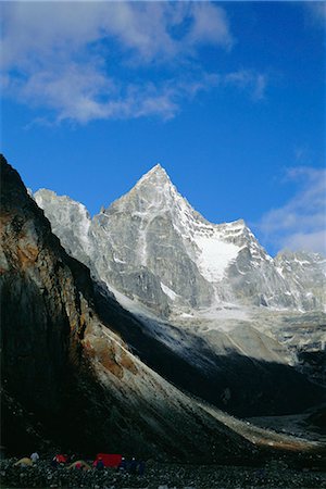 simsearch:841-02915818,k - Kya Jo Ri mountain from Machermo, Machermo, Himalayas, Nepal, Asia Stock Photo - Rights-Managed, Code: 841-02946792