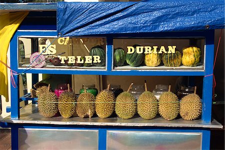 simsearch:841-03033826,k - Stall selling durian fruit, Jogjakarta, Java, Indonesia, Southeast Asia, Asia Stock Photo - Rights-Managed, Code: 841-02991319