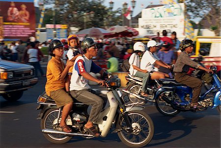 Transport, Jogjakarta, Java, Indonesia, Southeast Asia, Asia Stock Photo - Rights-Managed, Code: 841-02991320