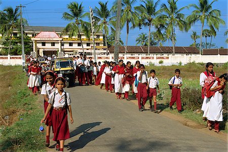 school india - Good school, Kerala state, India, Asia Stock Photo - Rights-Managed, Code: 841-02991567