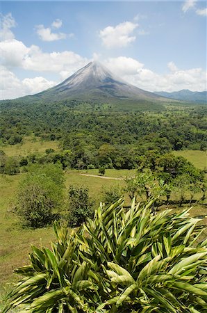 Arenal Volcano from La Fortuna side, Costa Rica, Central America Stock Photo - Rights-Managed, Code: 841-02992500