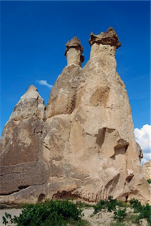 fairy chimney - Cappadocia, Anatolia, Turkey, Asia Minor, Eurasia Stock Photo - Rights-Managed, Code: 841-02993526