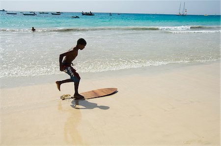 simsearch:841-02946644,k - Beach surfing at Santa Maria on the island of Sal (Salt), Cape Verde Islands, Africa Stock Photo - Rights-Managed, Code: 841-02993617