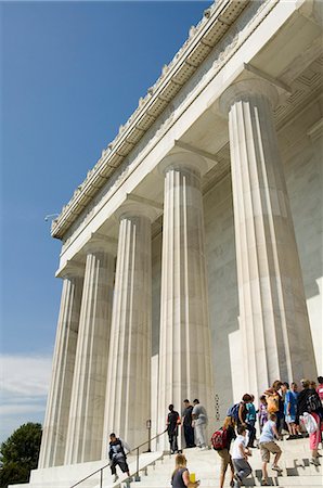 Lincoln Memorial, Washington D.C. (District of Columbia), United States of America, North America Stock Photo - Rights-Managed, Code: 841-03027717