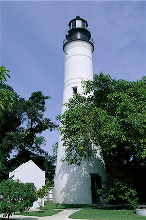 Lighthouse, Key West, Florida, United States of America (U.S.A.), North America Stock Photo - Rights-Managed, Code: 841-03028567