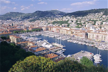 simsearch:841-02991898,k - The harbour, Nice, Alpes Maritimes, Cote d'Azur, Provence, France, Europe Stock Photo - Rights-Managed, Code: 841-03029360