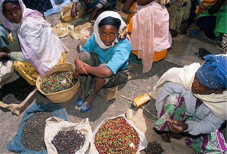 simsearch:841-02916982,k - Market at Denaba,Oromo country,Kaffa province,Ethiopia,Africa Foto de stock - Con derechos protegidos, Código: 841-03034214