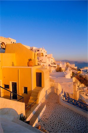 Thira (Fira), Santorini, Iles Cyclades, Grèce, Europe Photographie de stock - Rights-Managed, Code: 841-03034561