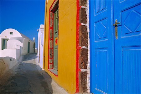 Thira (Fira),Santorini,Cyclades Islands,Greece,Europe Stock Photo - Rights-Managed, Code: 841-03034572
