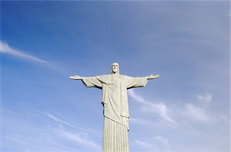 simsearch:841-02722258,k - Christ statue,Corcovado,Rio de Janeiro,Brazil,South America Foto de stock - Con derechos protegidos, Código: 841-03034675