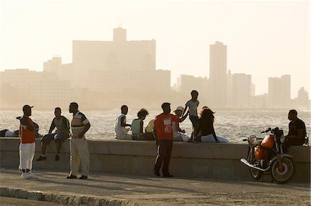 simsearch:841-03035281,k - El Malecon,Havana,Cuba,West Indies,Central America Stock Photo - Rights-Managed, Code: 841-03035293