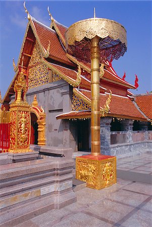 Temple,Chiang Mai,Thailand Stock Photo - Rights-Managed, Code: 841-03035690