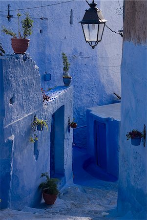 Chefchaouen, near the Rif Mountains, Morocco, North Africa, Africa Stock Photo - Rights-Managed, Code: 841-03031070