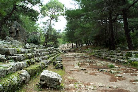 simsearch:841-03031208,k - Ruines grecques, Phaselis, Anatolie, Turquie, Asie mineure, Eurasie Photographie de stock - Rights-Managed, Code: 841-03031209