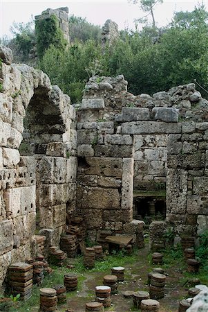 simsearch:841-02707735,k - Greek ruins, Phaselis, Anatolia, Turkey, Asia Minor, Eurasia Stock Photo - Rights-Managed, Code: 841-03031211
