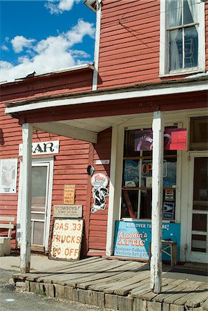 General Store, Aladdin, Wyoming, United States of America, North America Stock Photo - Rights-Managed, Code: 841-03031294