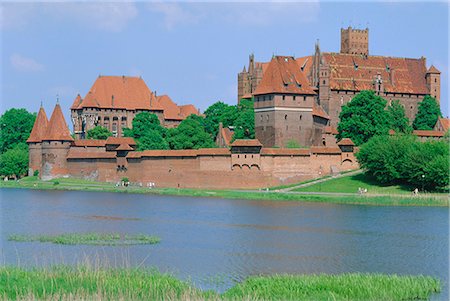 Malbork Castle, Coujavie, Poland Stock Photo - Rights-Managed, Code: 841-03032820