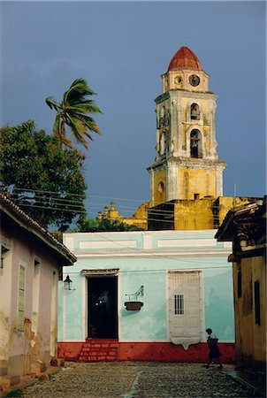 Ville de Trinidad, Cuba, Antilles, l'Amérique centrale Photographie de stock - Rights-Managed, Code: 841-03033250