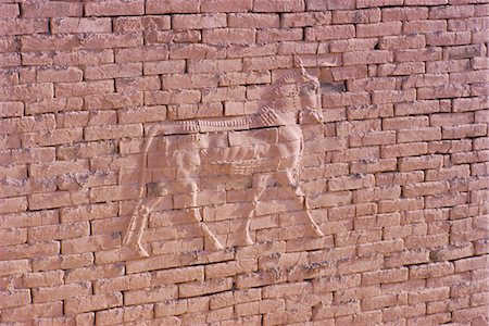 simsearch:841-02924609,k - Lion brick relief, Nebuchadnezzar's Palace, Babylon, Iraq, Middle East Stock Photo - Rights-Managed, Code: 841-03033863