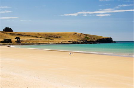 stanley - Golden Sand Beach in Perkins Bay, Stanley, Tasmania, Australia, Pacific Stock Photo - Rights-Managed, Code: 841-03055054