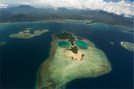 philippines landscape image - Coral island in shape of a face near Puerto Princesa,  Palawan Province, Philippines, Southeast Asia, Asia Stock Photo - Rights-Managed, Code: 841-03055250