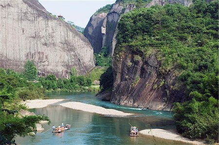 simsearch:841-02920671,k - Bamboo river rafting at Tianyou Feng Heavenly Tour Peak in Mount Wuyi National Park, UNESCO World Heritage Site, Fujian Province, China, Asia Stock Photo - Rights-Managed, Code: 841-03056066