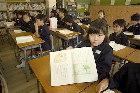 simsearch:841-03056192,k - Students in class, elementary school, Tokyo, Honshu, Japan, Asia Stock Photo - Rights-Managed, Code: 841-03056281