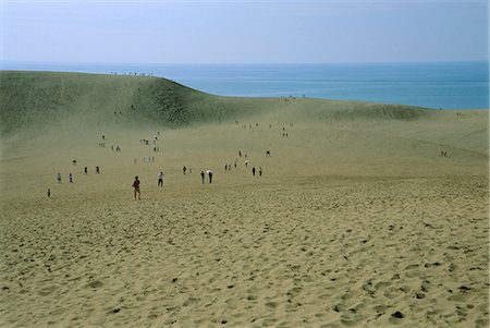 simsearch:841-02722947,k - Tottori Sand Dunes and sea, Tottori prefecture, Japan Foto de stock - Con derechos protegidos, Código: 841-03056317