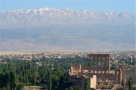 simsearch:841-02707443,k - Snow capped mountains of the Anti-Lebanon Range behind the Roman archaeological site, Baalbek, UNESCO World Heritage Site, The Bekaa Valley, Lebanon, Middle East Stock Photo - Rights-Managed, Code: 841-03056441