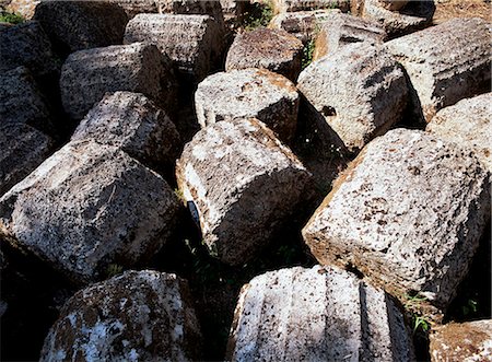 Archaeological site, Olympia, Peloponnese, Greece, Europe Stock Photo - Rights-Managed, Code: 841-03057343