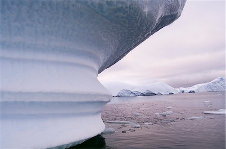 Icebergs near Pleneau Island, Lemaire Channel, Antactic Peninsula, Antarctica, Polar Regions Stock Photo - Rights-Managed, Code: 841-03057697