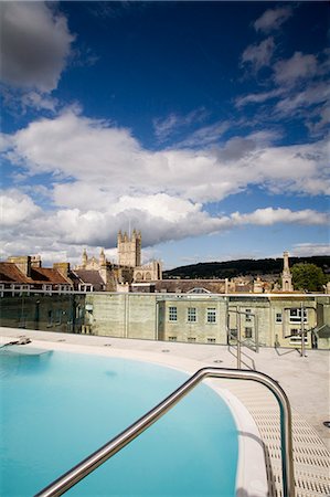 simsearch:841-03063991,k - Roof Top Pool in New Royal Bath, Thermae Bath Spa, Bath, Avon, England, United Kingdom, Europe Stock Photo - Rights-Managed, Code: 841-03064000