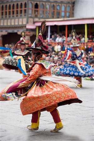 simsearch:841-05845843,k - Buddhist festival (Tsechu), Trashi Chhoe Dzong, Thimphu, Bhutan, Asia Stock Photo - Rights-Managed, Code: 841-03065200