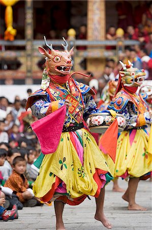 simsearch:841-05845843,k - Buddhist festival (Tsechu), Trashi Chhoe Dzong, Thimphu, Bhutan, Asia Stock Photo - Rights-Managed, Code: 841-03065210