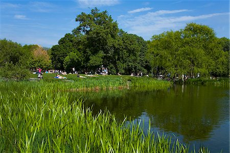 Turtle Pond area in Central Park, New York City, New York, United States of America, North America Stock Photo - Rights-Managed, Code: 841-03065614